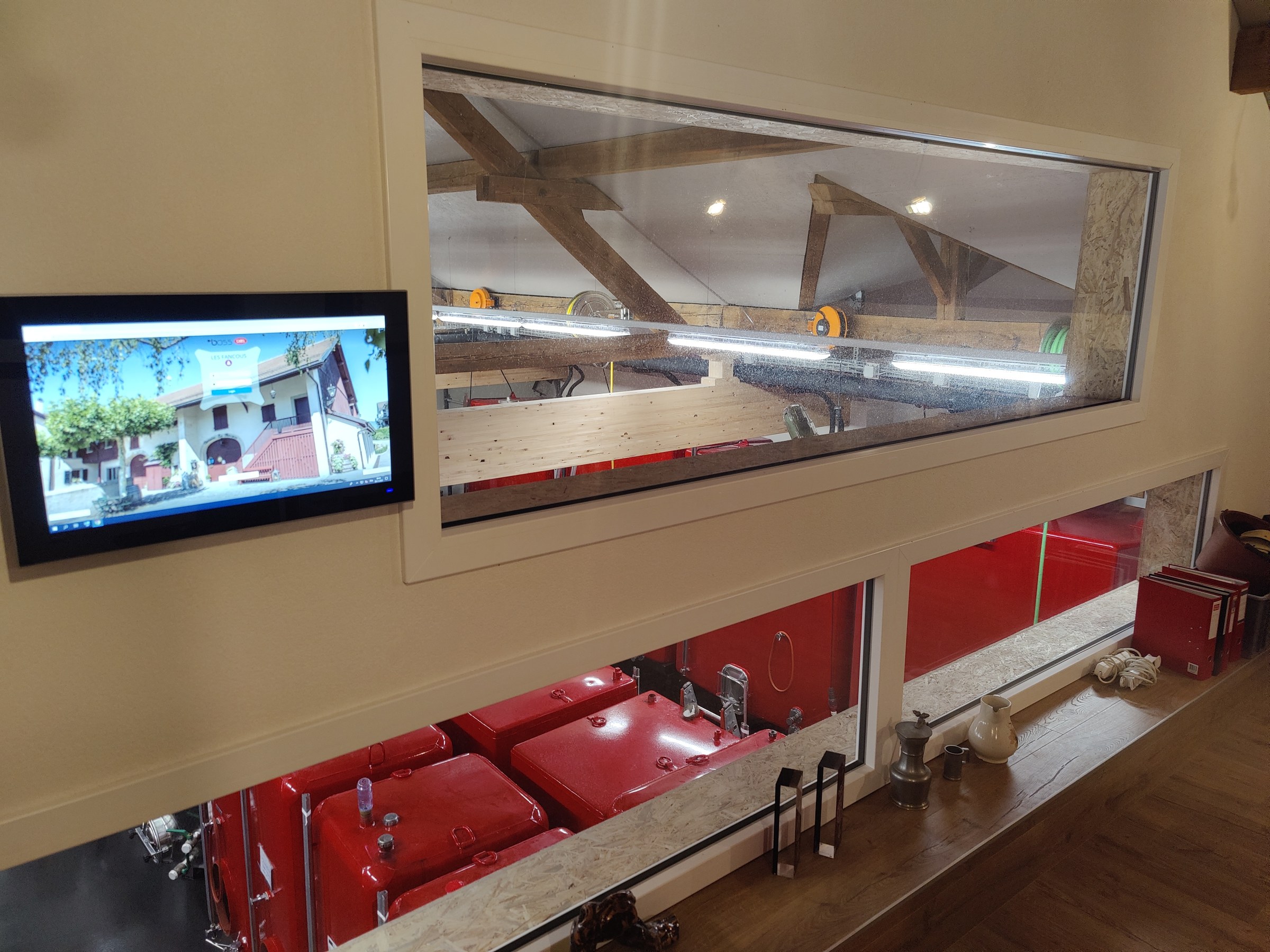 Supervision d’une installation frigorifique pour la production du vin