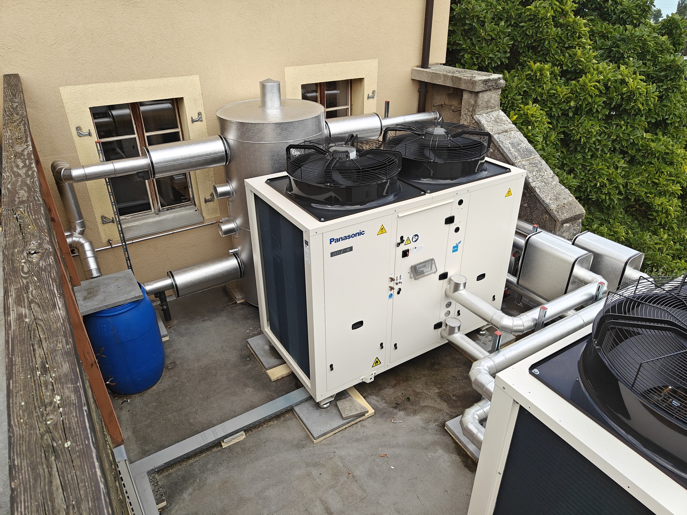 Installation frigorifique professionnelle suivie par Leader Froid