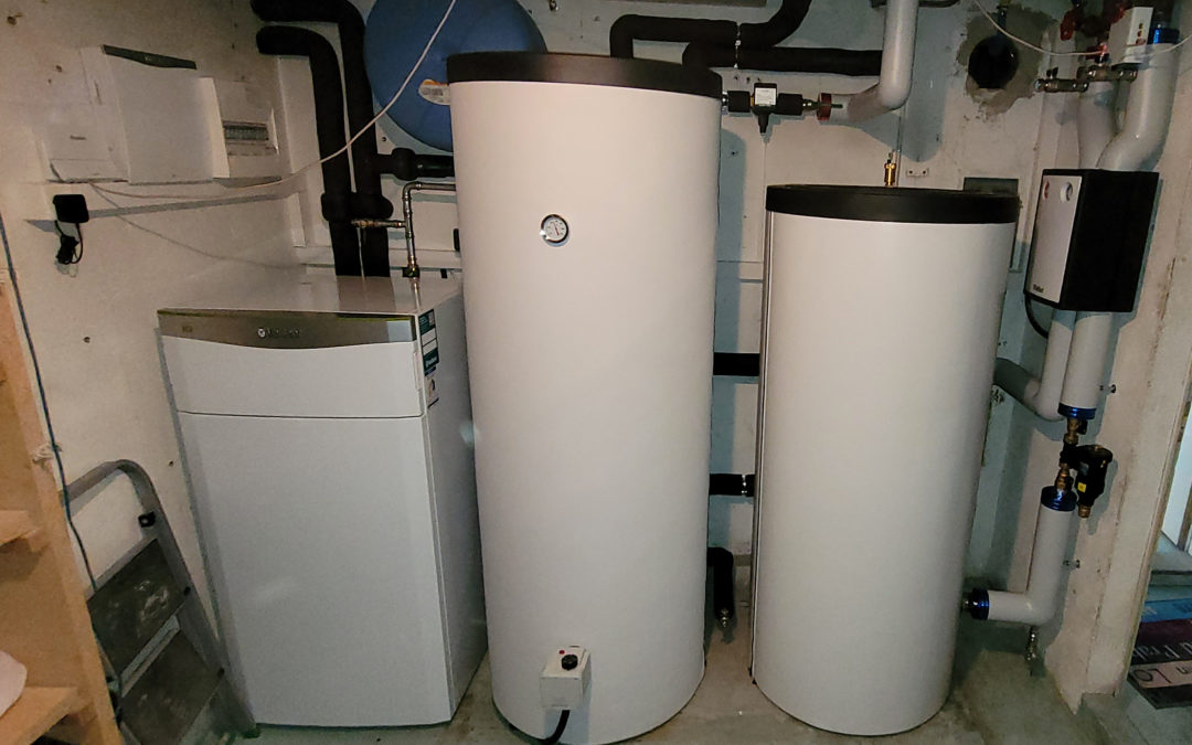 Installation réalisée géothermie à Froideville (VD)